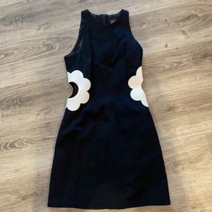 Cut out flower dress